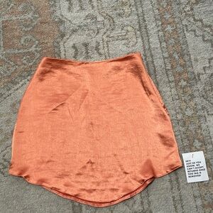 ASOS satin skirt NWT